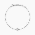 Bracelet Oliviane Argent Blanc Oxyde De Zirconium - Bracelets fantaisie Femme | Marc Orian