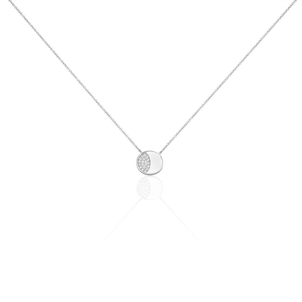 Collier Argent Grissil Oxydes De Zirconium - Colliers avec pierres Femme | Marc Orian