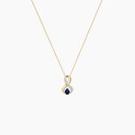 Collier Iolo Or Jaune Saphir - Colliers avec pierres Femme | Marc Orian