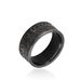 Bague Phebus Him Acier Noir - Bagues grosses Homme | Marc Orian