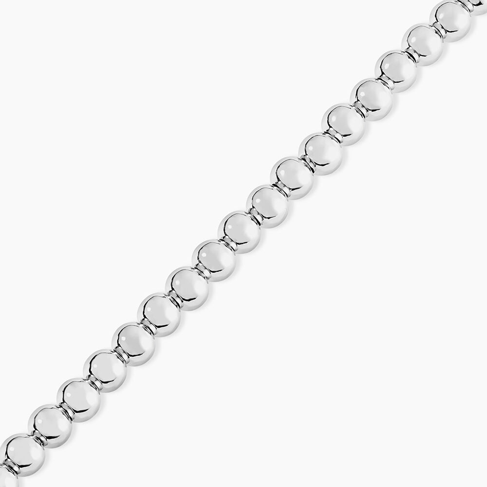Bracelet Ciska Argent Blanc - Bracelets chaînes Femme | Marc Orian