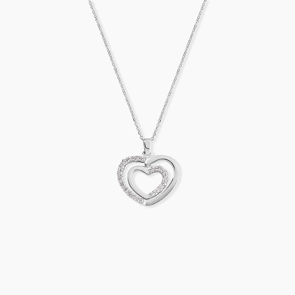 Collier Annabelle Argent Blanc Oxyde De Zirconium - Colliers avec pierres Femme | Marc Orian