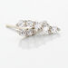 Boucles D'oreilles Puces Dahina Or Blanc Oxyde De Zirconium - Puces Femme | Marc Orian