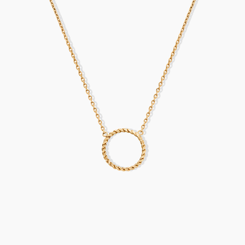 Collier Louva Plaqu&eacute; Or Jaune - Colliers fantaisie Femme | Marc Orian