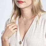 Pendentif Stephie Plaqu&eacute; Or Jaune - Bijoux personnalis&eacute;s Femme | Marc Orian