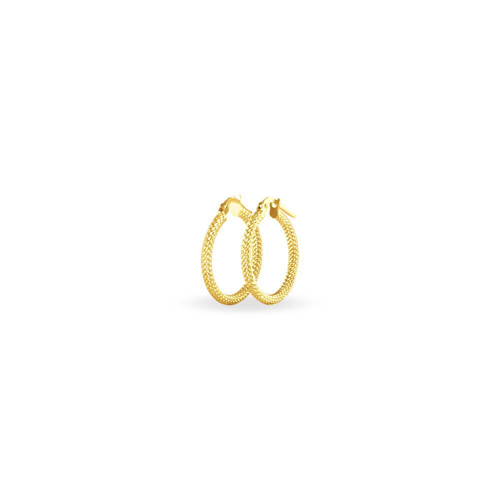 Créoles Ulrica Or Jaune - Créoles Femme | Marc Orian