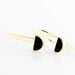Boucles D'oreilles Pendantes Florica Or Jaune Onyx - Pendantes Femme | Marc Orian