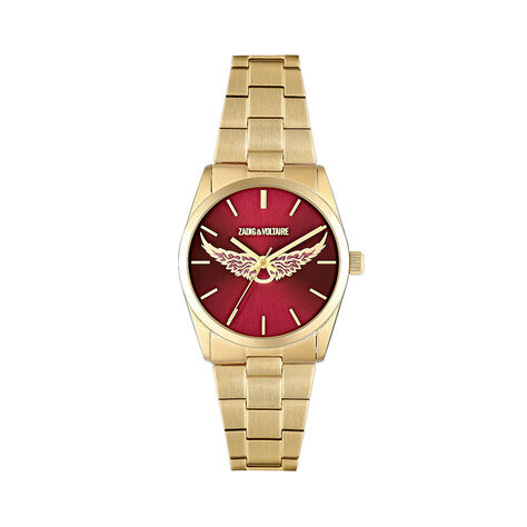Montre Zadig Et Voltaire Zadig 36 Bordeaux - Montres &eacute;tanches Femme | Marc Orian