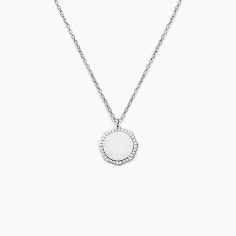Collier Meralie Argent Blanc - Colliers fantaisie Femme | Marc Orian