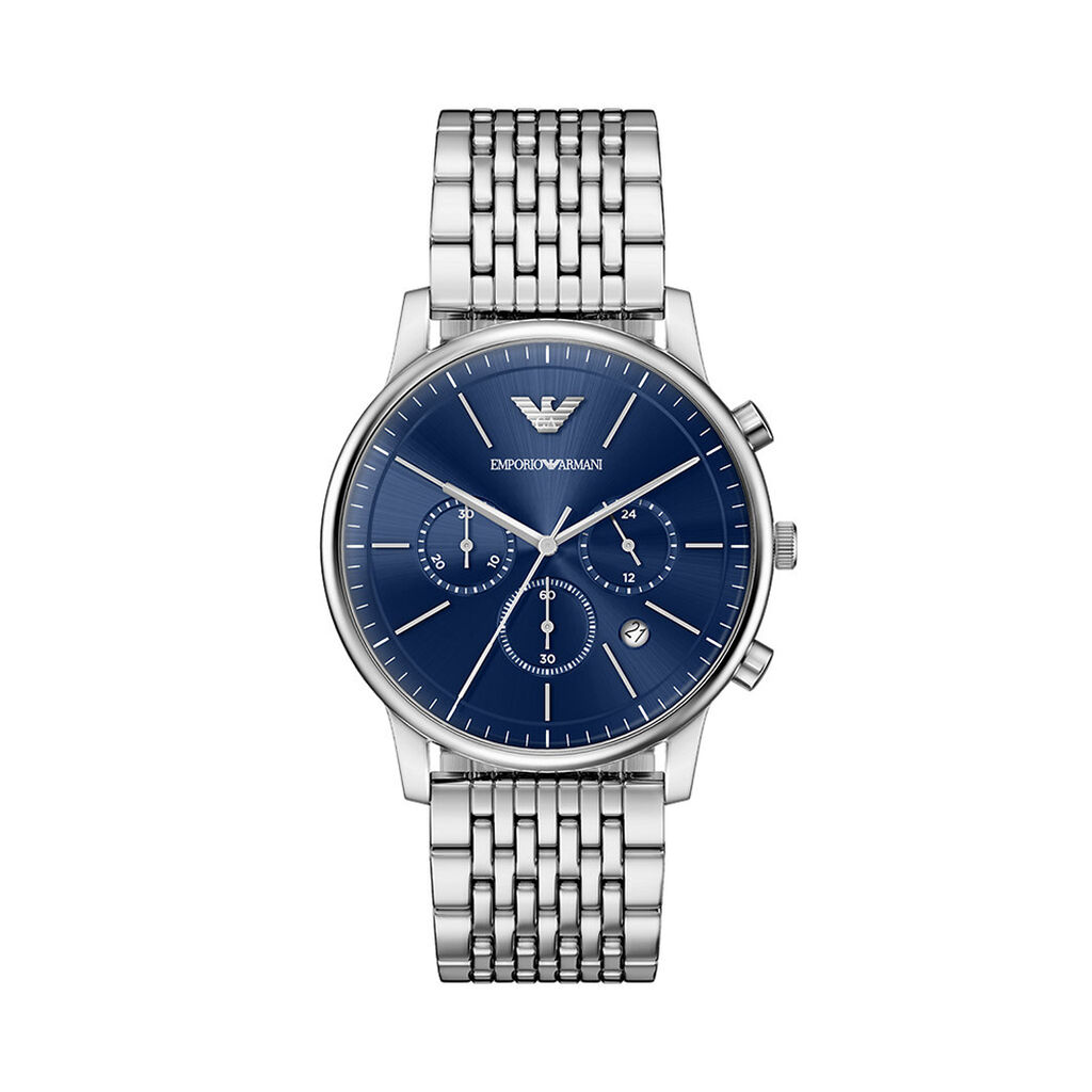 Montre Emporio Armani Bleu - Montres &eacute;tanches Homme | Marc Orian