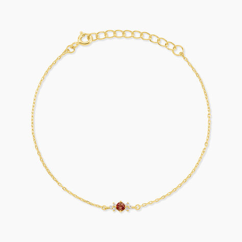 Bracelet Poem Argent Jaune Tourmaline Oxyde De Zirconium - Bracelets fantaisie Femme | Marc Orian