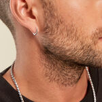 Cr&eacute;ole Sylas Argent Blanc - Cr&eacute;oles Homme | Marc Orian