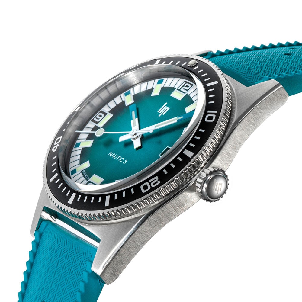 Montre Lip Nautic 3 Tropic Bleu - Montres automatiques Homme | Marc Orian