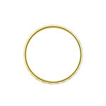 Alliance Epi Fantaisie Ruban Plat Or Bicolore - Alliances duo Unisex | Marc Orian