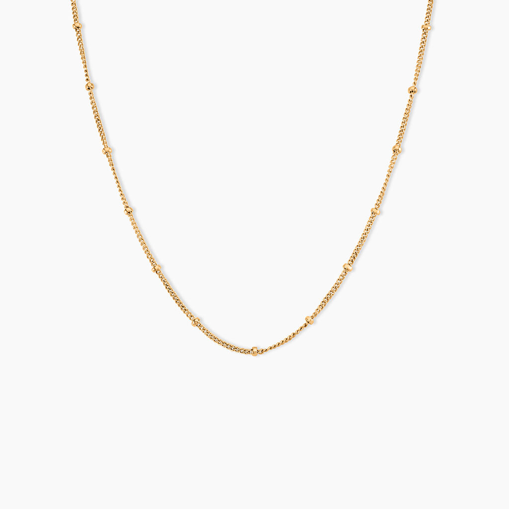 Collier Liza Plaqu&eacute; Or Jaune - Colliers fantaisie Femme | Marc Orian