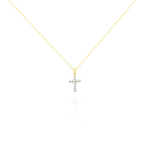 Collier Chriselda Or Jaune Diamant - Colliers Femme | Marc Orian