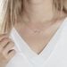 Collier Immortelle Argent Blanc Oxyde De Zirconium - Colliers avec pierres Femme | Marc Orian
