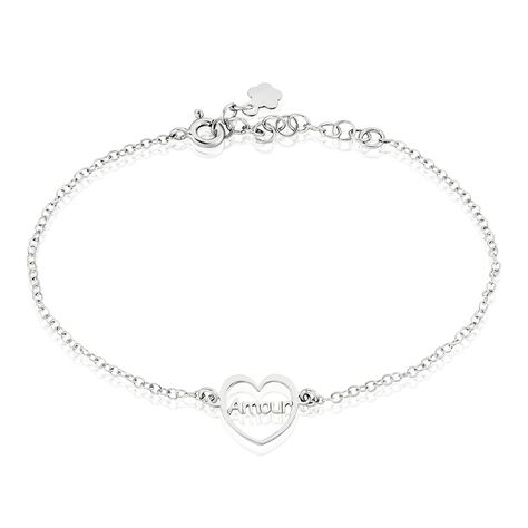 Bracelet Argent Blanc Nalani - Bracelets chaînes Femme | Marc Orian