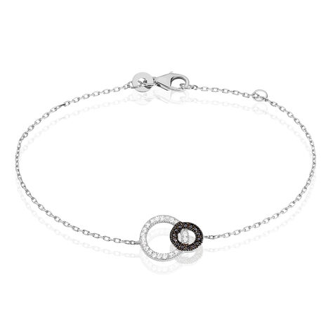 Bracelet Diana Argent Blanc Oxyde De Zirconium - Bracelets chaînes Femme | Marc Orian