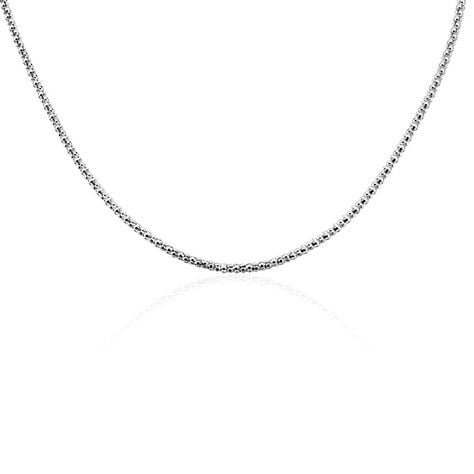 Chaine Nahila Argent Blanc - Chaines Femme | Marc Orian