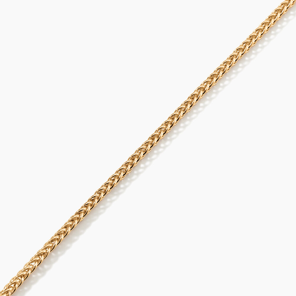 Bracelet Jany Maille Palmier Or Jaune - Bracelets mailles Femme | Marc Orian