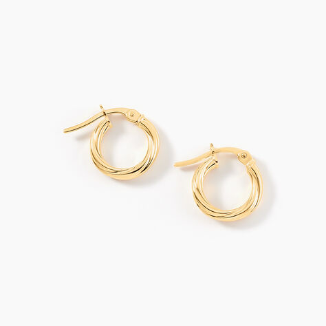 Cr&eacute;oles Youri Or Jaune - Cr&eacute;oles  | Marc Orian