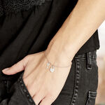 Bracelet Argent Blanc Jim - Bracelets fantaisie Femme | Marc Orian