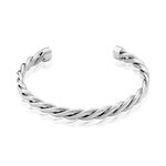 Bracelet Jonc Acier Blanc Alexandru - Bracelets joncs Femme | Marc Orian