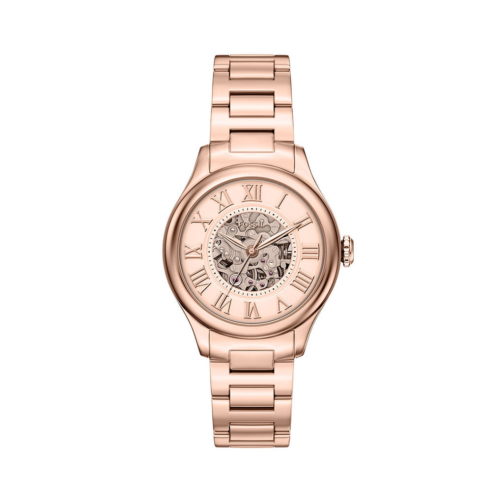 Montre Fossil Gilmore Automatic Rose - Montres automatiques Femme | Marc Orian