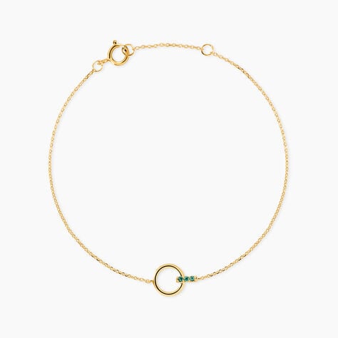 Cr&eacute;oles Desdemona Or Jaune Oxyde De Zirconium - Bracelets cha&icirc;nes Femme | Marc Orian