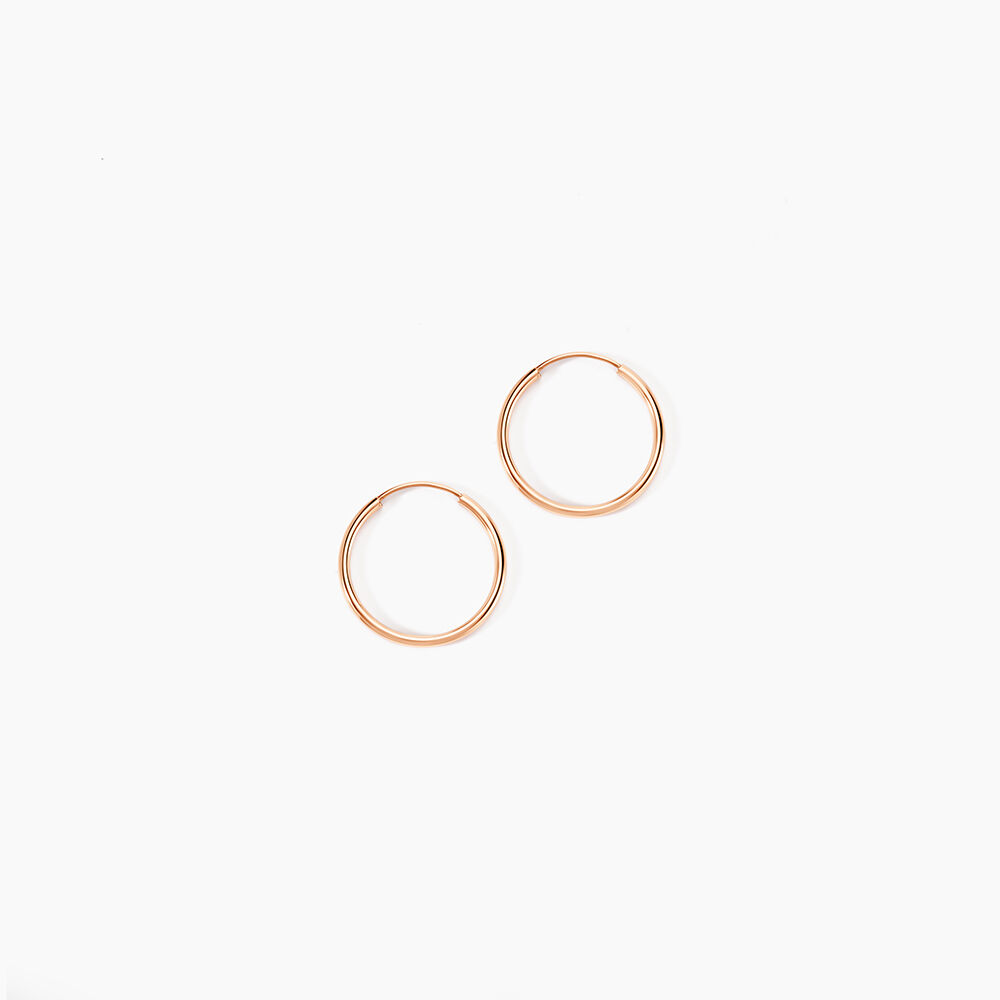 Cr&eacute;oles Dominae Or Rose - Cr&eacute;oles Femme | Marc Orian