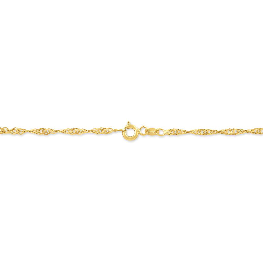 Cha&icirc;ne Imanie Maille Singapour Or Jaune - Chaines Femme | Marc Orian