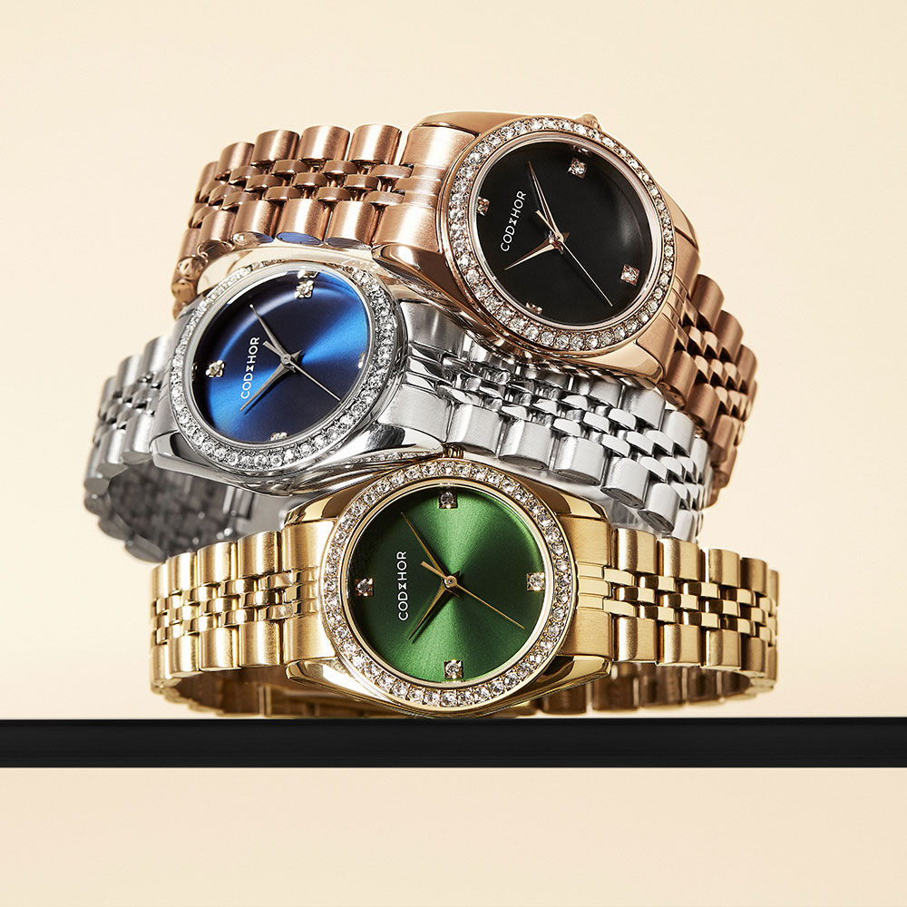 Montre Codhor Irina Vert - Montres étanches Femme | Marc Orian
