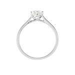 Bague Solitaire Athena Or Blanc Diamant - Parures de mariage Femme | Marc Orian