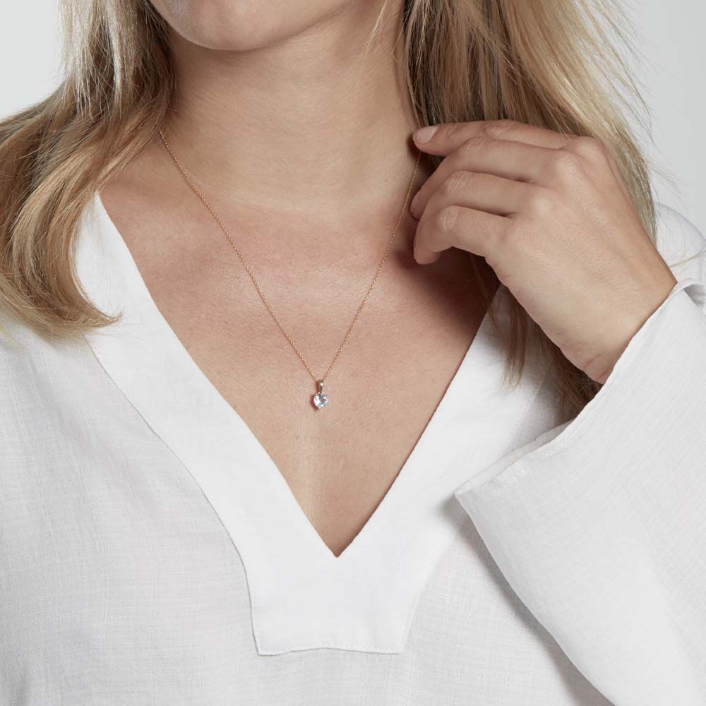 Pendentif Miyah Or Jaune Topaze - Pendentifs Femme | Marc Orian
