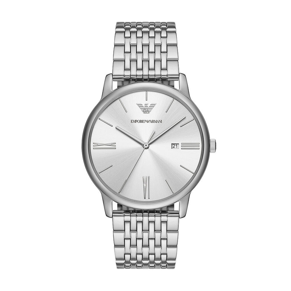 Montre Emporio Armani Argent&eacute; - Montres &eacute;tanches Homme | Marc Orian