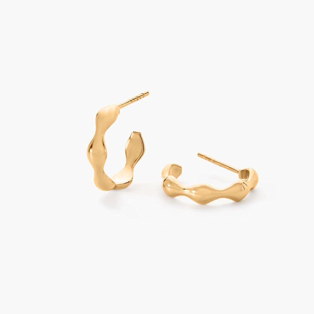 Créoles Sedonia Plaqué Or Jaune - Nouveautés Femme | Marc Orian