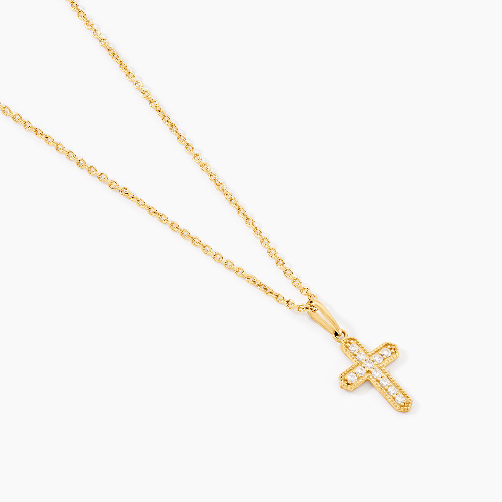 Pendentif Clodagh Or Jaune Oxyde De Zirconium - Pendentifs Femme | Marc Orian