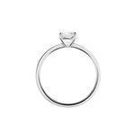 Bague Solitaire Stella Argent Blanc Oxyde De Zirconium - Bijoux fantaisie Femme | Marc Orian
