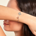 Bracelet Argent Bicolore Nura - Bracelets fantaisie Femme | Marc Orian