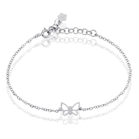 Bracelet Graziella Argent Blanc - Bracelets chaînes Femme | Marc Orian