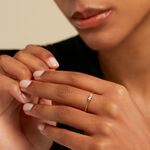 Bague Poem Argent Jaune Topaze Oxyde De Zirconium - Bagues pierres fines Femme | Marc Orian