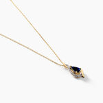 Collier Or Jaune Angelika Saphir - Colliers avec pierres Femme | Marc Orian