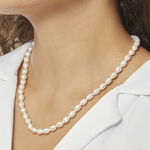 Collier Giustina Or Jaune Perle De Culture - Colliers avec pierres Femme | Marc Orian