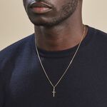 Pendentif Bathilde Croix Striee Or Jaune - Pendentifs Unisex | Marc Orian