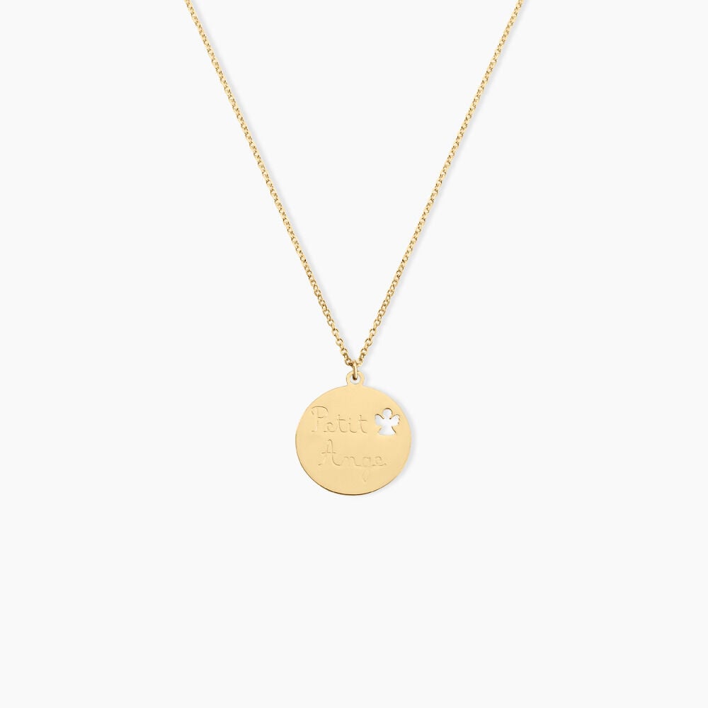 Collier Benedicte Message Or Jaune - Colliers ete Enfant | Marc Orian