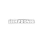 Alliance Dionysa Or Blanc Diamant - Alliances avec pierres Femme | Marc Orian