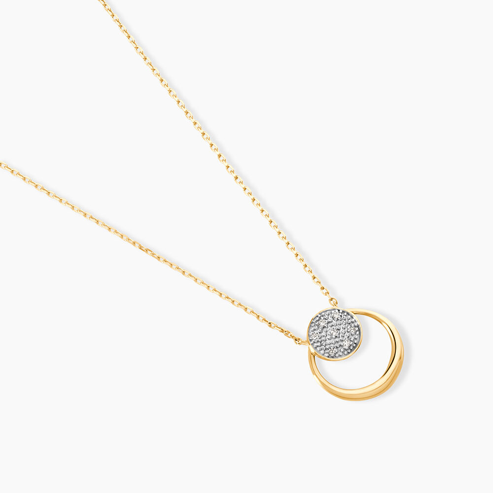Collier Or Jaune Laberiane Diamants - Colliers avec pierres Femme | Marc Orian