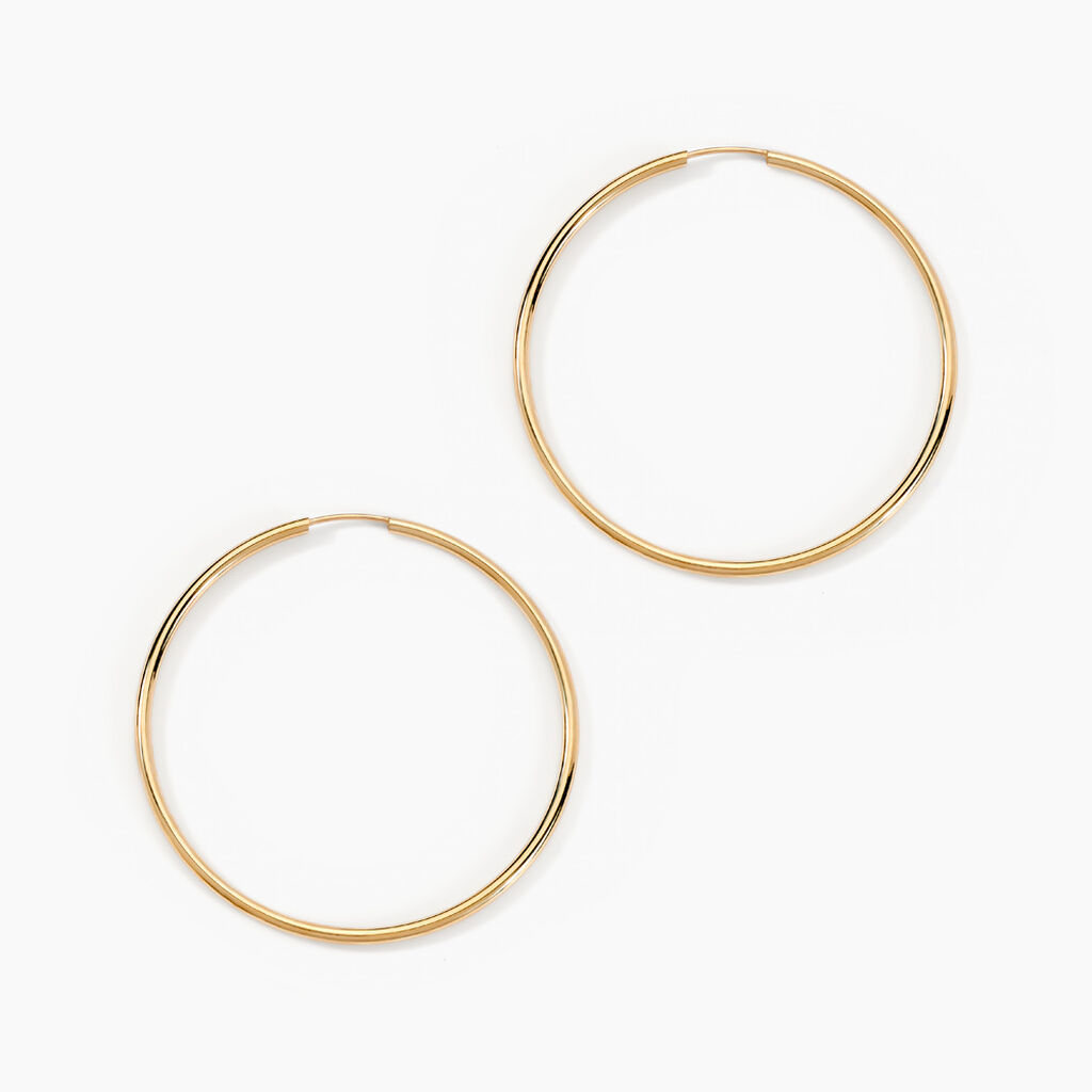 Cr&eacute;oles Valencina Or Jaune - Cr&eacute;oles Femme | Marc Orian