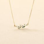 Collier Oc&eacute;an Or Jaune Topaze - Colliers avec pierres Femme | Marc Orian